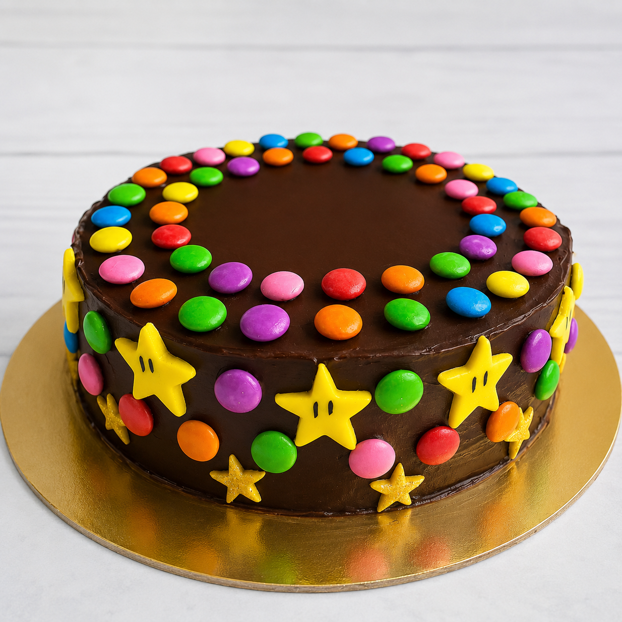 Mario Bro Theme Cake